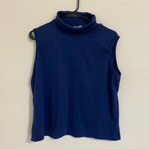 Gertrude Davenport Women's Blue Large Blouse